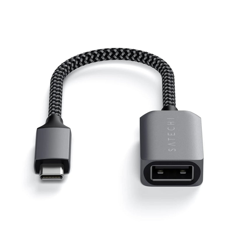 Adaptor Satechi USB-C la USB 3.0 Adapter - Space Grey - iSTYLE RO