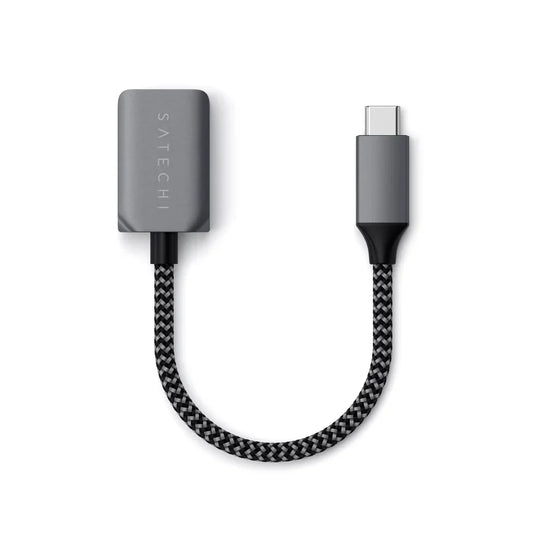 Adaptor Satechi USB-C la USB 3.0 Adapter - Space Grey - iSTYLE RO