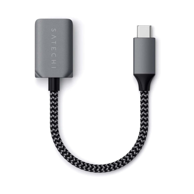 Adaptor Satechi USB-C la USB 3.0 Adapter - Space Grey - iSTYLE RO