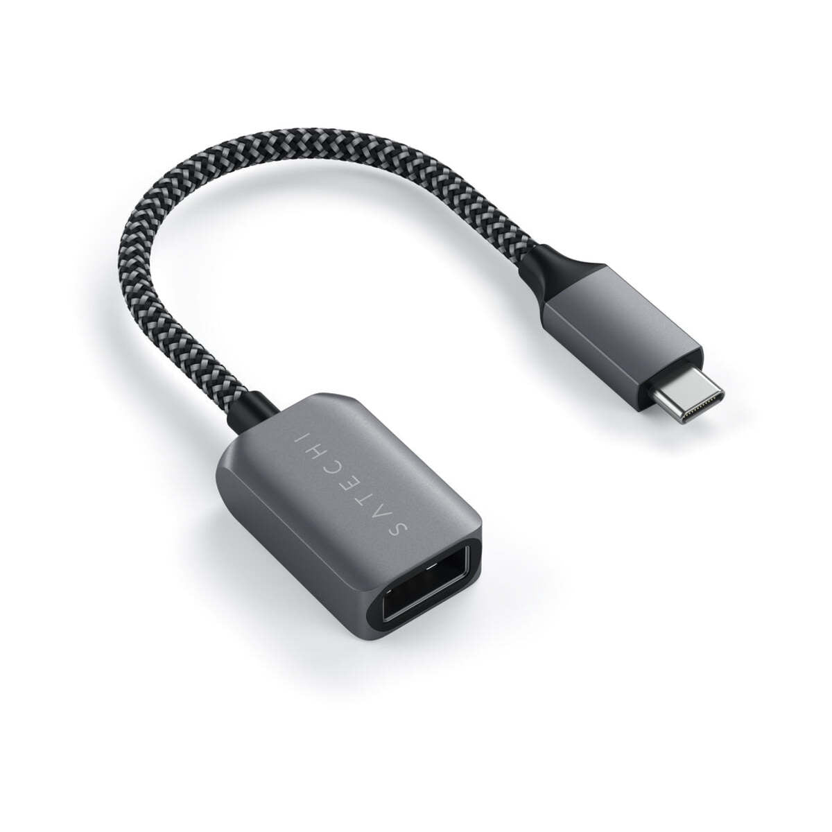 Adaptor Satechi USB-C la USB 3.0 Adapter - Space Grey - iSTYLE RO