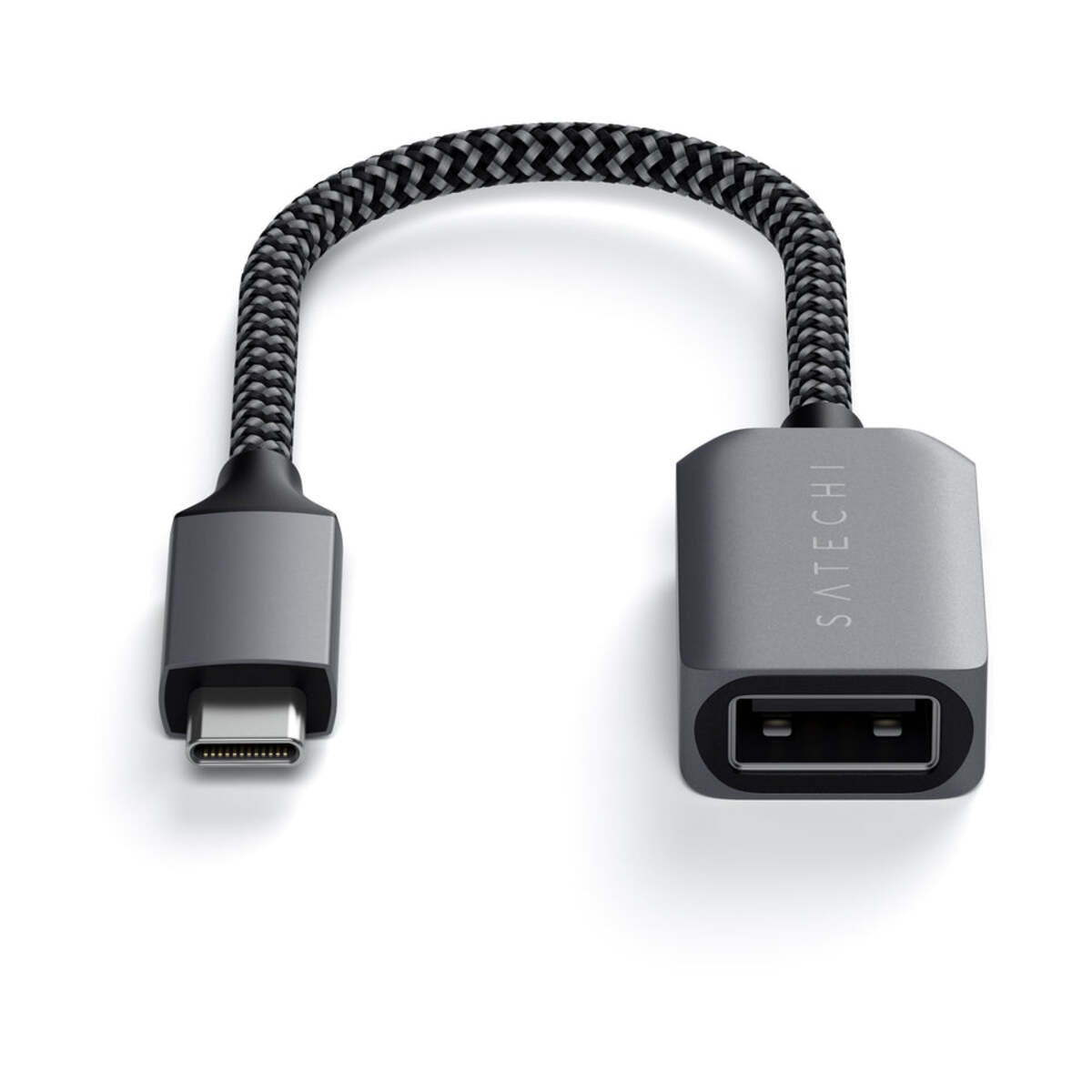 Adaptor Satechi USB-C la USB 3.0 Adapter - Space Grey - iSTYLE RO