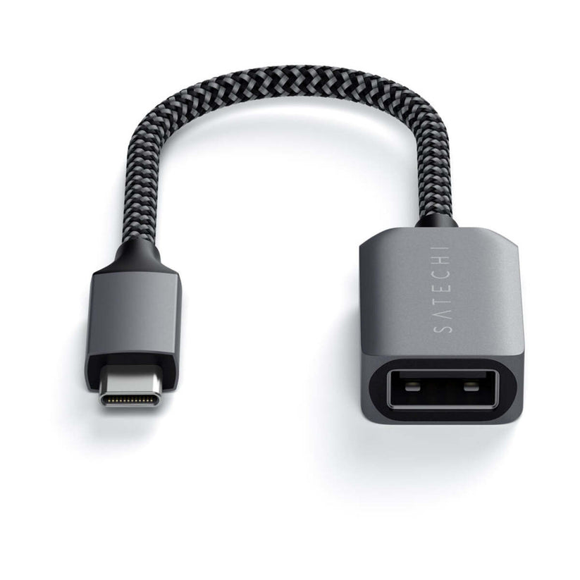 Adaptor Satechi USB-C la USB 3.0 Adapter - Space Grey - iSTYLE RO