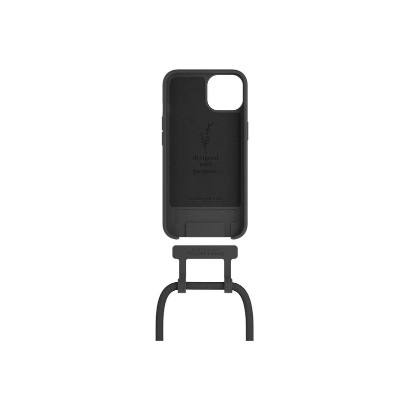 Husa de protectie Woodcessories Change Case pentru iPhone 14 Plus, Negru - iSTYLE RO