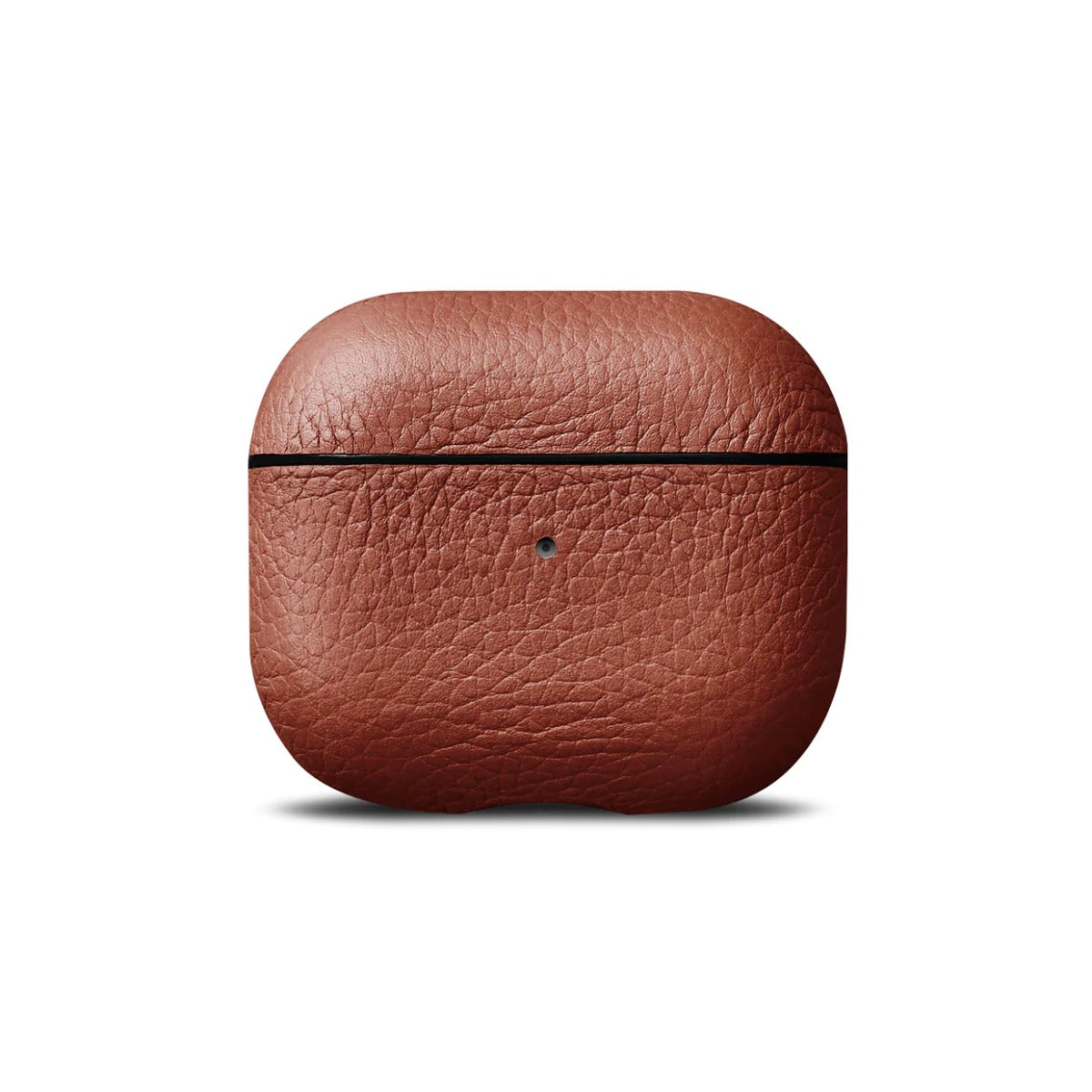 Husa de protectie Woolnut pentru AirPods (gen.3), Piele, Maro - iSTYLE RO
