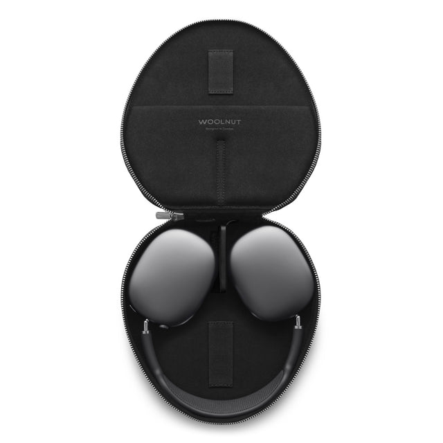 Husa de protectie Woolnut pentru AirPods Max, Piele, Negru - iSTYLE RO