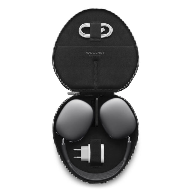 Husa de protectie Woolnut pentru AirPods Max, Piele, Negru - iSTYLE RO