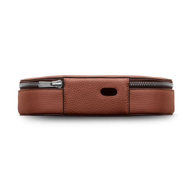 Husa de protectie Woolnut pentru AirPods Max, Piele, Cognac - iSTYLE RO