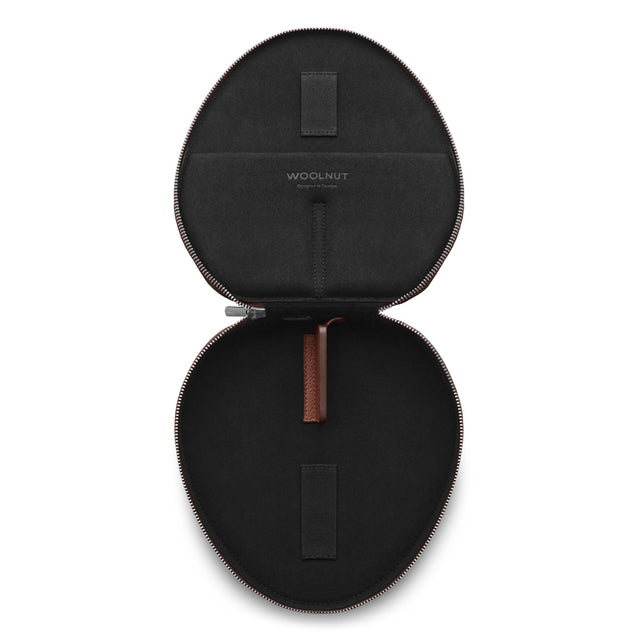 Husa de protectie Woolnut pentru AirPods Max, Piele, Cognac - iSTYLE RO