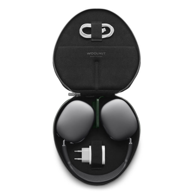 Husa de protectie Woolnut pentru AirPods Max, Piele, Verde - iSTYLE RO