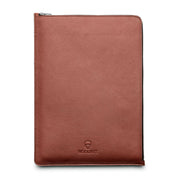 Husa de protectie Woolnut Folio pentru MacBook Pro 16", Piele, Cognac - iSTYLE RO