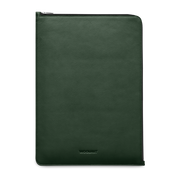 Husa de protectie Woolnut Folio pentru MacBook Pro 16", Piele, Verde - iSTYLE RO