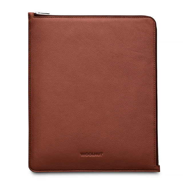 Husa de protectie Woolnut Folio pentru iPad Pro 13", Piele, Cognac - iSTYLE RO