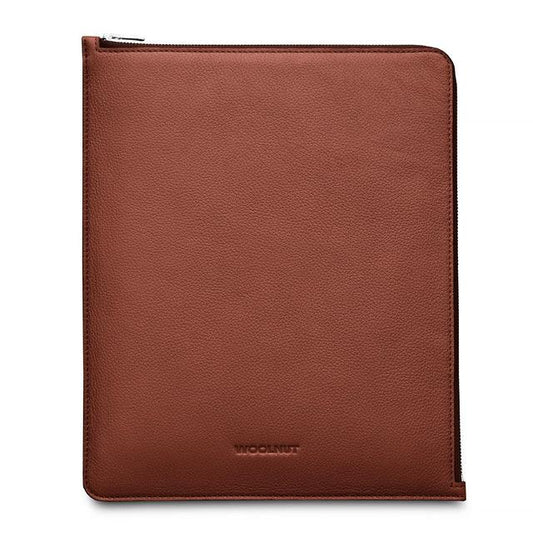 Husa de protectie Woolnut Folio pentru iPad Pro 13", Piele, Cognac - iSTYLE RO