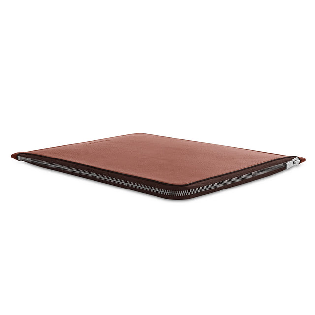 Husa de protectie Woolnut Folio pentru iPad Pro 13", Piele, Cognac - iSTYLE RO