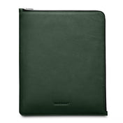 Husa de protectie Woolnut Folio pentru iPad Pro 13", Piele, Verde - iSTYLE RO