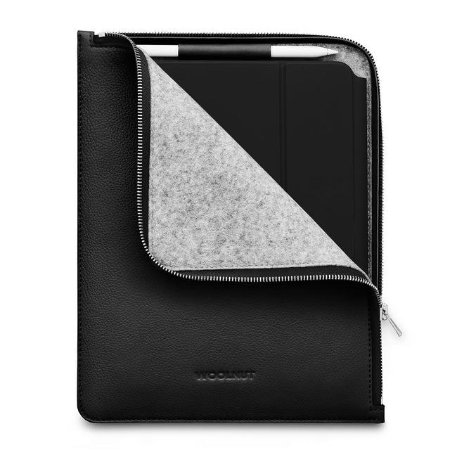 Husa de protectie Woolnut Folio pentru iPad Pro & Air 11", Negru - iSTYLE RO