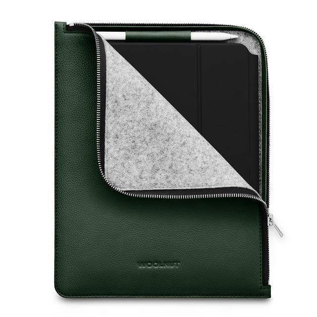 Husa de protectie Woolnut Folio pentru iPad Pro & Air 11", Verde - iSTYLE RO