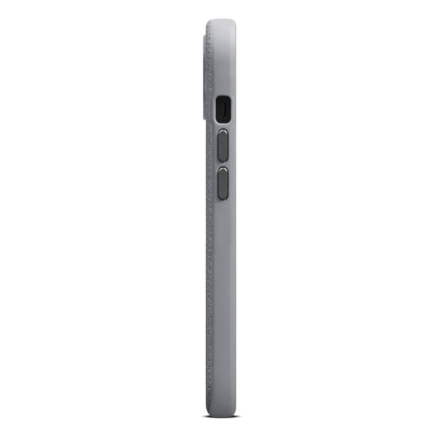 Husa de protectie Woolnut cu MagSafe pentru iPhone 15 Plus, Piele, Gri - iSTYLE RO