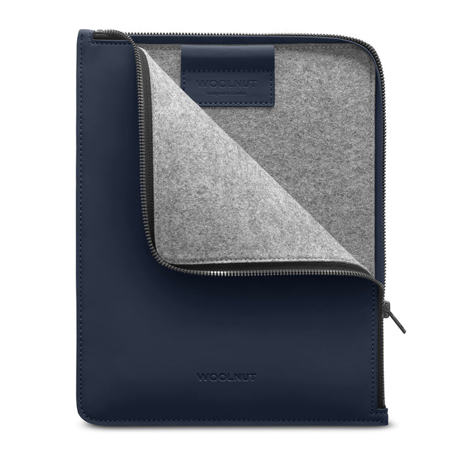 Husa de protectie Woolnut Coated pentru iPad Pro 11", iPad Air (gen 4,5), iPad (gen 9,10), Albastru - iSTYLE RO