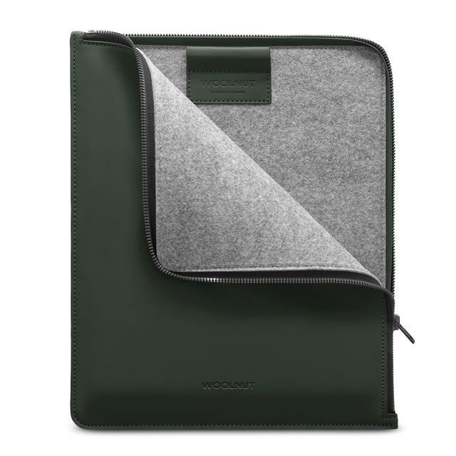 Husa de protectie Woolnut Folio pentru iPad Pro & Air 13", Verde - iSTYLE RO