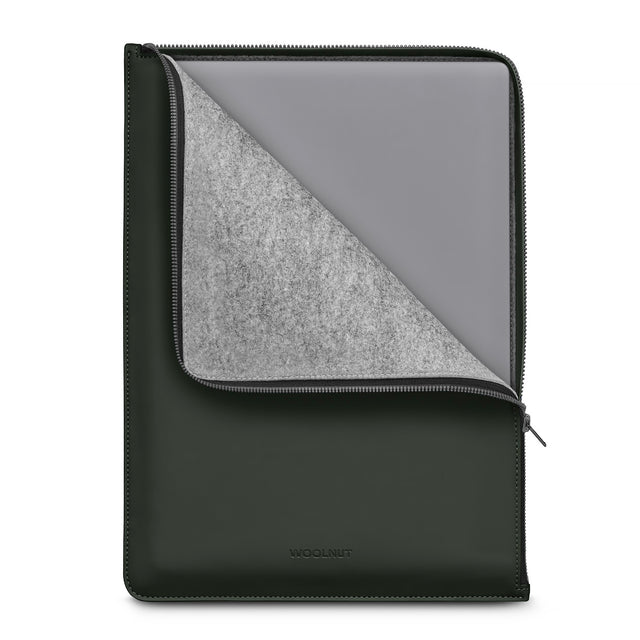 Husa de protectie Woolnut Coated pentru MacBook Pro 16", Verde - iSTYLE RO