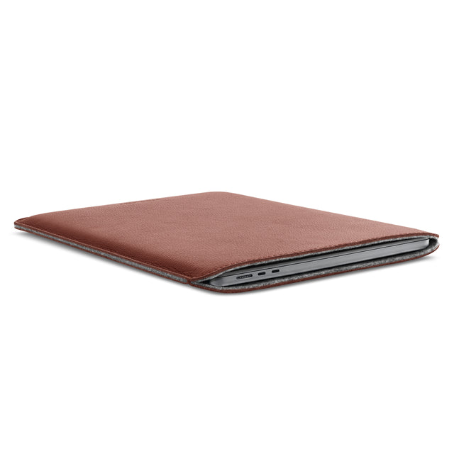 Husa de protectie Woolnut pentru MacBook Air 15", Piele, Cognac - iSTYLE RO