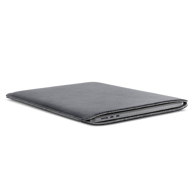 Husa de protectie Woolnut pentru MacBook Air 15", Piele, Gri - iSTYLE RO