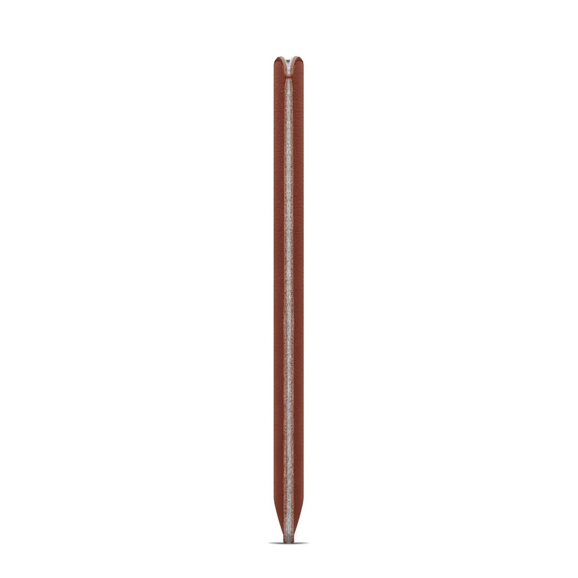 Husa de protectie Woolnut Sleeve pentru MacBook Pro 16", Piele, Cognac - iSTYLE RO