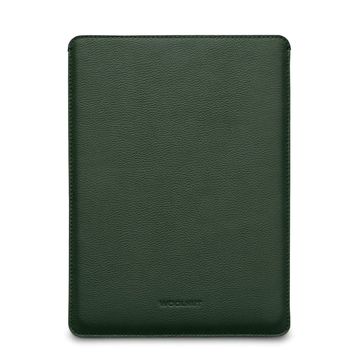 Husa de protectie Woolnut Sleeve pentru MacBook Pro 14", Piele, Verde - iSTYLE RO