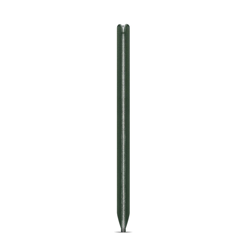 Husa de protectie Woolnut Sleeve pentru MacBook Pro 14", Piele, Verde - iSTYLE RO