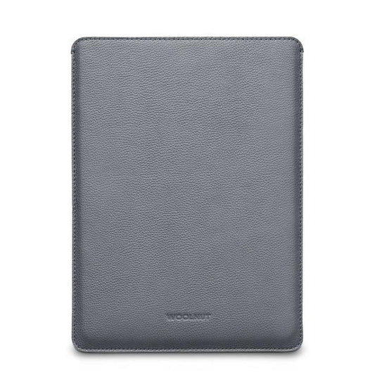 Husa de protectie Woolnut Sleeve pentru MacBook Pro 14", Piele, Gri - iSTYLE RO