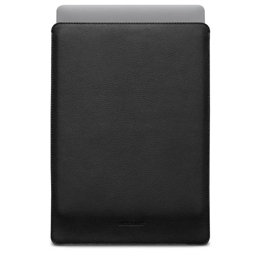 Husa de protectie Woolnut pentru MacBook Air 15", Piele, Negru - iSTYLE RO