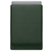 Husa de protectie Woolnut pentru MacBook Air 15", Piele, Verde - iSTYLE RO