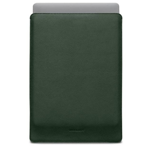 Husa de protectie Woolnut pentru MacBook Air 15", Piele, Verde - iSTYLE RO