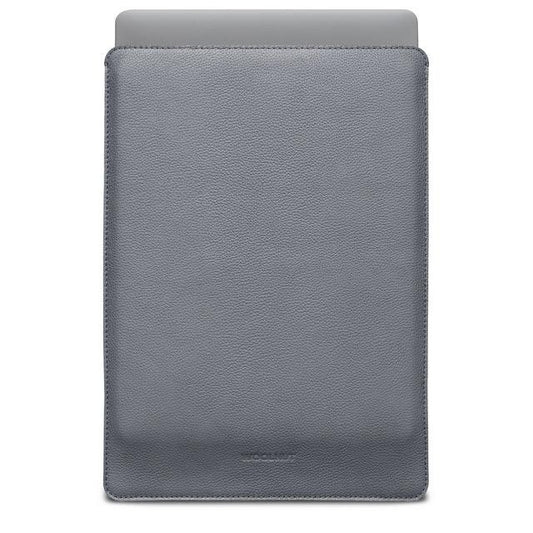 Husa de protectie Woolnut Sleeve pentru MacBook Pro 16", Piele, Gri - iSTYLE RO