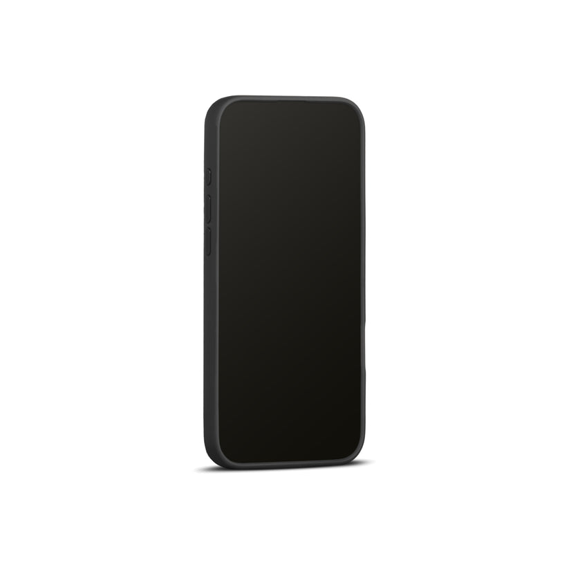 Husa de protectie Woolnut din piele pentru iPhone 16 Plus, Negru - iSTYLE RO