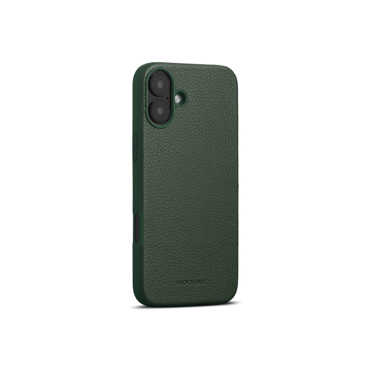 Husa de protectie Woolnut din piele pentru iPhone 16 Plus, Verde - iSTYLE RO