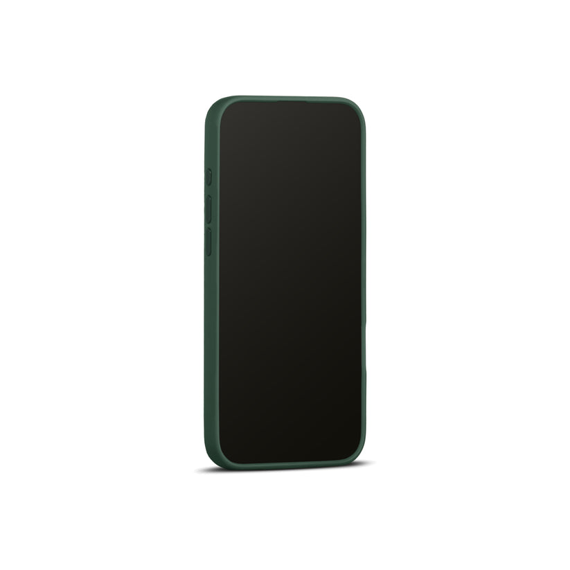 Husa de protectie Woolnut din piele pentru iPhone 16 Plus, Verde - iSTYLE RO
