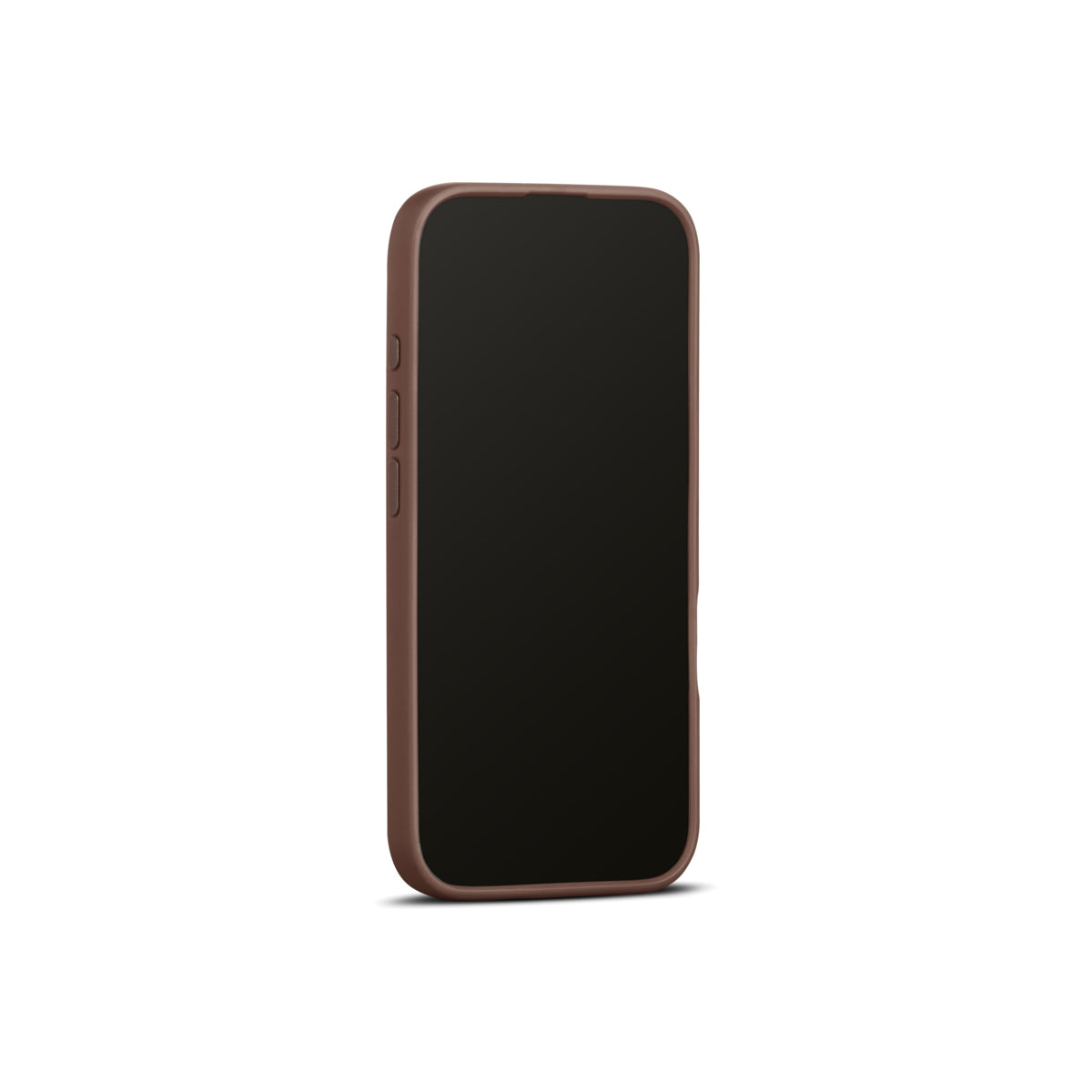 Husa de protectie Woolnut din piele pentru iPhone 16 Pro, Maro - iSTYLE RO