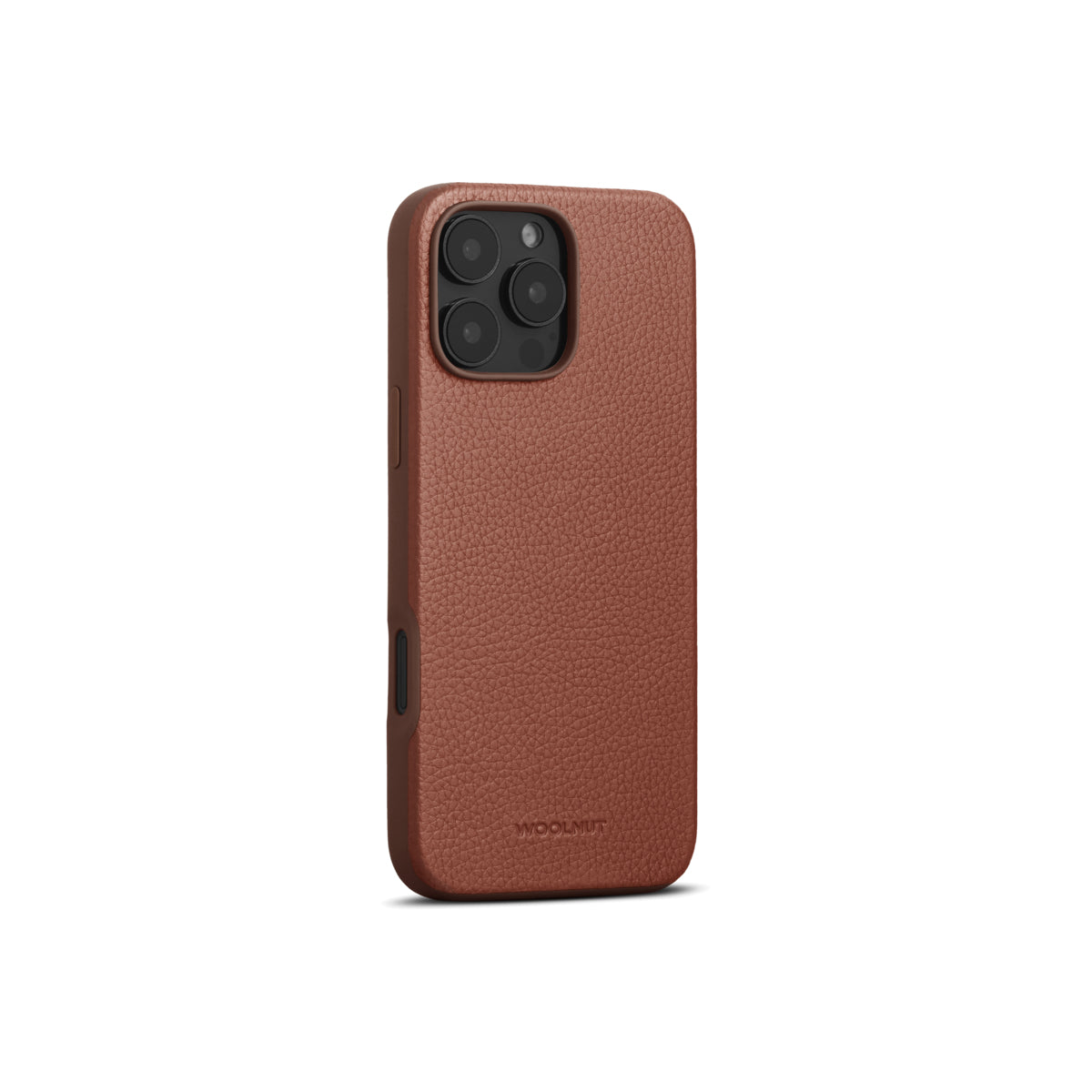 Husa de protectie Woolnut din piele pentru iPhone 16 Pro Max, Maro - iSTYLE RO