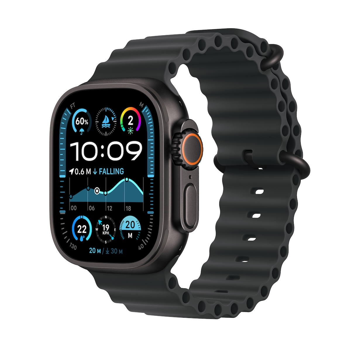 Apple Watch Ultra 2 GPS Cellular 49mm Black Titanium Case with iSTYLE.ro