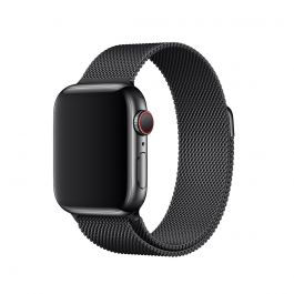 Curea Apple Watch 40mm Band: Space Black Milanese Loop