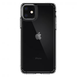 Husa de protectie Spigen Crystal Hybrid pentru iPhone 11, Transparent