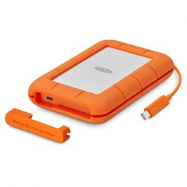 Hard Extern LaCie Rugged Thunderbolt & USB 3.1 (integrated cable) - 2TB