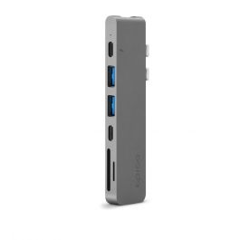 Adaptor Epico USB Type-C PRO Hub Multi-Port - space grey/black