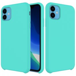 Husa de protectie Next One pentru iPhone 11, Silicon, Mint