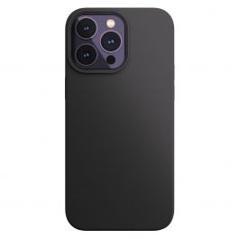 Husa de protectie Next One cu MagSafe pentru iPhone 15 Pro, Silicon, Negru