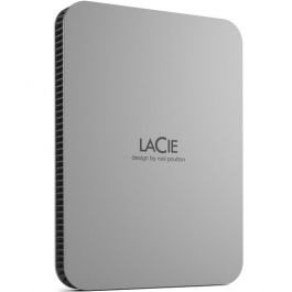 HDD Extern LaCie Mobile Drive 1TB, 2.5", USB 3.2 Type-C, Moon Silver