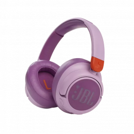 Casti Over-Ear pentru copii JBL JR460NC, Bluetooth, Active Noise Cancelling, Microfon, Roz