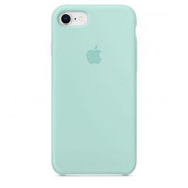 Husa de protectie Apple pentru iPhone 7/8/SE, Silicon, Marine Green